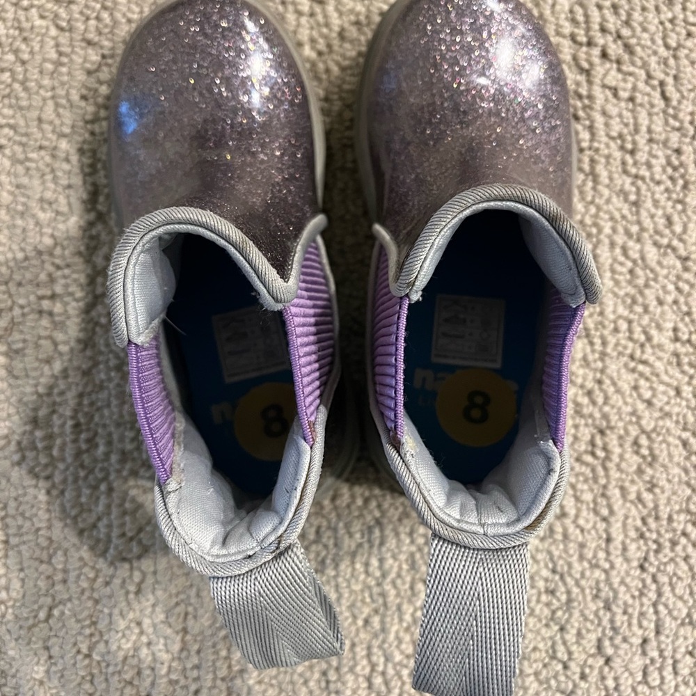 Native Purple Glitter Kensington Boots size 8 - Picture 5 of 6